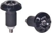 Puig Hi-Tech Racing Bar Ends Black