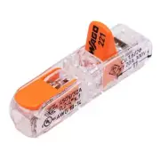 10 x 221-2411 WAGO Inline Lever Splicing Connectors 32A 450V