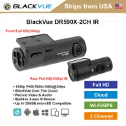 BlackVue 2 Channel DR590X-2CH IR 256GB Dashcam + Hardwire Cable