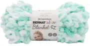 Bernat Alize Blanket-EZ Yarn-White Mint (Pack of 2 Skein)