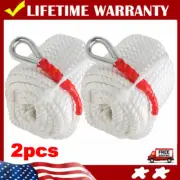 19mm*45m 3/4"X150' Twisted 3 Strand Nylon Anchor Rope Braided Boat With Thimble