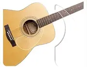 Healingshield Premium Acoustic Guitar Pickguard Basic Type Clear matt