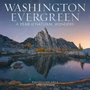 Workman Publishing, Washington Evergreen 2025 Wall Calendar