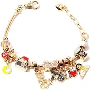 [MYTHATOM] TS Super Queen Tay-lor Alloy 9-Inch Bracelet Fan's Cartoonize Peripheral Accessories Jewelry-MOON, C13-MOON