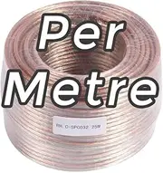 1 Metre of - SWAMP Home Theatre Figure 8 Speaker Cable - 13AWG