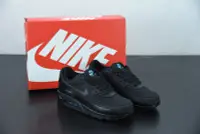 在飛比找Yahoo!奇摩拍賣優惠-NIke Air Max 90 “Black” 復古 黑藍 