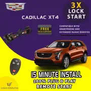 100% Plug & Play Remote Start fits: 2019-2023 Cadillac XT4 SUV / Push to Start