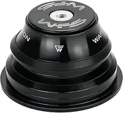 WFS HY875 1-1/8"-1-1/2" Semi-Integrated Threadless Headset 15.4mm Top Cone, Black, HS06ZQLBK