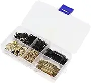 MUELODSIC 1 Set Wall Mounted Picture Hooks for Framing Photos Art and Posters Durable and Smooth Finish for Home and Office Decor