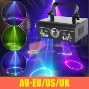 RGB Full color Animation Scan Laser Projector ILDA DJ Disco Club Stage Light 30W