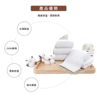 OCEAN 台灣製經典素雅飯店系列純棉毛巾