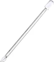 SOESFOUFU Stainless Steel Cuticle Spoon Pusher Set Nail Care Tool Kit for Professional Personal Use