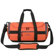 FREE KNIGHT Multi-functional Large Capacity Waterproof Oxford Cloth Sports Cylinder Gym Bag 1202 ORANGE RED