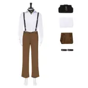 Movie Edward Scissorhands Cosplay Costume Men's Halloween Uniform