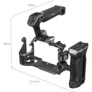 SmallRig "Rhinoceros" Advanced Cage Kit for Sony Alpha 7R V / Alpha 7 IV / Alpha 7S III 3710