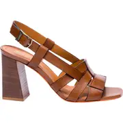 Santoni Women's high-heel Beyond sandal in Light Brown at Nordstrom, Size 9.5