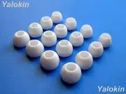 16 pcs (W-4sz) White Comfort Eartips Earbuds Adapters for Treblab Earphones