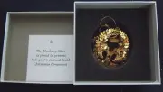 Danbury Mint - 2017 Annual Gold Christmas Ornament w/Box - "Tree Of Life"