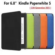 6.8 Inch Folio Case Smart Cover For Kindle Paperwhite 5 11th Generation 2021