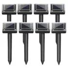 8x Garden Snake Repeller Multi Pulse Ultrasonic Solar Powered Pest Repellent AU