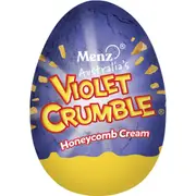 Violet Crumble Honeycomb Creme Egg Chocolate Easter Egg 36g X 6 Eggs