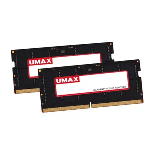 UMAX力晶 NB 8G 16G 32G DDR5 4800 筆電/記憶體/單支裝/CL40/原價屋