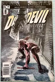 Daredevil #49 NM- Rare Newsstand Alex Maleev Cover 2003 Marvel Comics