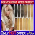 22" I Tip Micro Bead 100% Remy Human Hair Extensions Black Brown Blonde