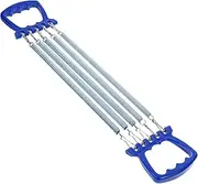 Toddmomy Tensioner Arm Exercise Equipment Hand Muscle Strengthener Finger Strengthener for Muscle Exercise Rope Long Elastic Band Fitness Expander Spring Steel Blue