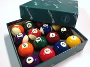 Aramith Premier Kelly Pool Balls 1 & 7/8" inch Set 1-15 Numbered