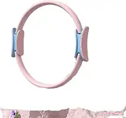 Fitness Board Multi Functional Yoga Pilates Circle Slim Leg Training Open Back Fitness Equipment Indoo Muscle Recovery Yoga Supplies(Pink)