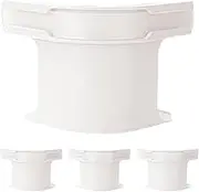 4Pcs Bed Sheet Holders Straps, Heavy Duty Bedsheet Corner Tightener Clips with Lock Strips, Bed Sheet Clips Fasteners, Secure Mattress Protectors and Bedding (White)