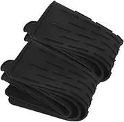 CHILDWEET 2Pcs Silicone Pot Mat Heat Resistant Kitchen Trivet Drying Mat Non Slip Reusable Coaster for Table Protection Versatile Use for Dish Drying Food Preparation