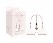 Pumped Breast Pump Set Rose Pink Large