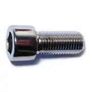 7/16"-20 x 1" Chrome Smooth Head Socket Cap Screws (5 pcs.)