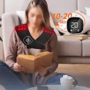 Near Infrared Red Light Therapy Device for Neck Back Pain Relief Shoulder Belt9G