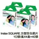 FUJIFILM instax SQUARE 方型空白底片 4入組