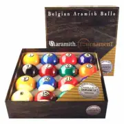 New Aramith Tournament Belgian Pool Balls Set Free Shipping & Free Rule Booklet