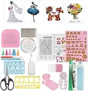24-Piece Paper Craft DIY Kit - Quilling Tool Set, Paper, and Kits