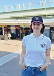 NRL MANLY SEA-EAGLES Polo Shirt 86cm Bust for Ladies or Kids 8c-10c NEW w/tags!