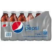 Diet Pepsi Cola Soda Pack of 24 16.9oz Bottles Soft Drinks PepsiCo Soda Pop