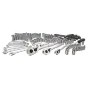 201 Piece Socket Ratchet Tools Set Metric Mechanics Drive SAE Repair Stanley