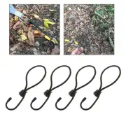 4Pcs Cord Stretchable Cord with Hook Canopy Canvas Tents