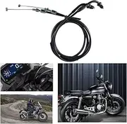 FLYPIG Throttle Cable Push & Pull Set For Honda CB350 CL360 CB400 CB500 CB550 CB750 FT500 CRF250L Rebel 250 300 450 CMX250C CMX300 CMX450 Shadow Aero Ace Sabre Spirit Vlx 500 600 700 750 800 1100