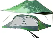 Outdoor Camping Hiking Rally Bed Double Layer Rainproof Double 2 Person Hanging Tent Suspension Tent Tree Tent Hammock Tent