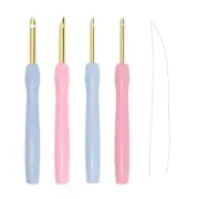 Felting Threader Needle Embroidery Tools Needle Stitching Rug Yarn Needle