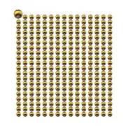 DIY Fishing Lure Eyes 300pcs Pack of Snake Pupil Red 3D Holographic Eyes