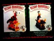 Hallmark, Merry Miniatures. Mickey Express. Donald Passenger Car Goofy Caboose