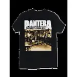 HOT PANTERA COWBOYS FROM HELL VINTAGE 中性短袖黑色 T 恤 S-2345XL