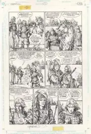 Destiny: A Chronicle of Deaths Foretold #1 pg 22 Original Comic Art by Michael Z